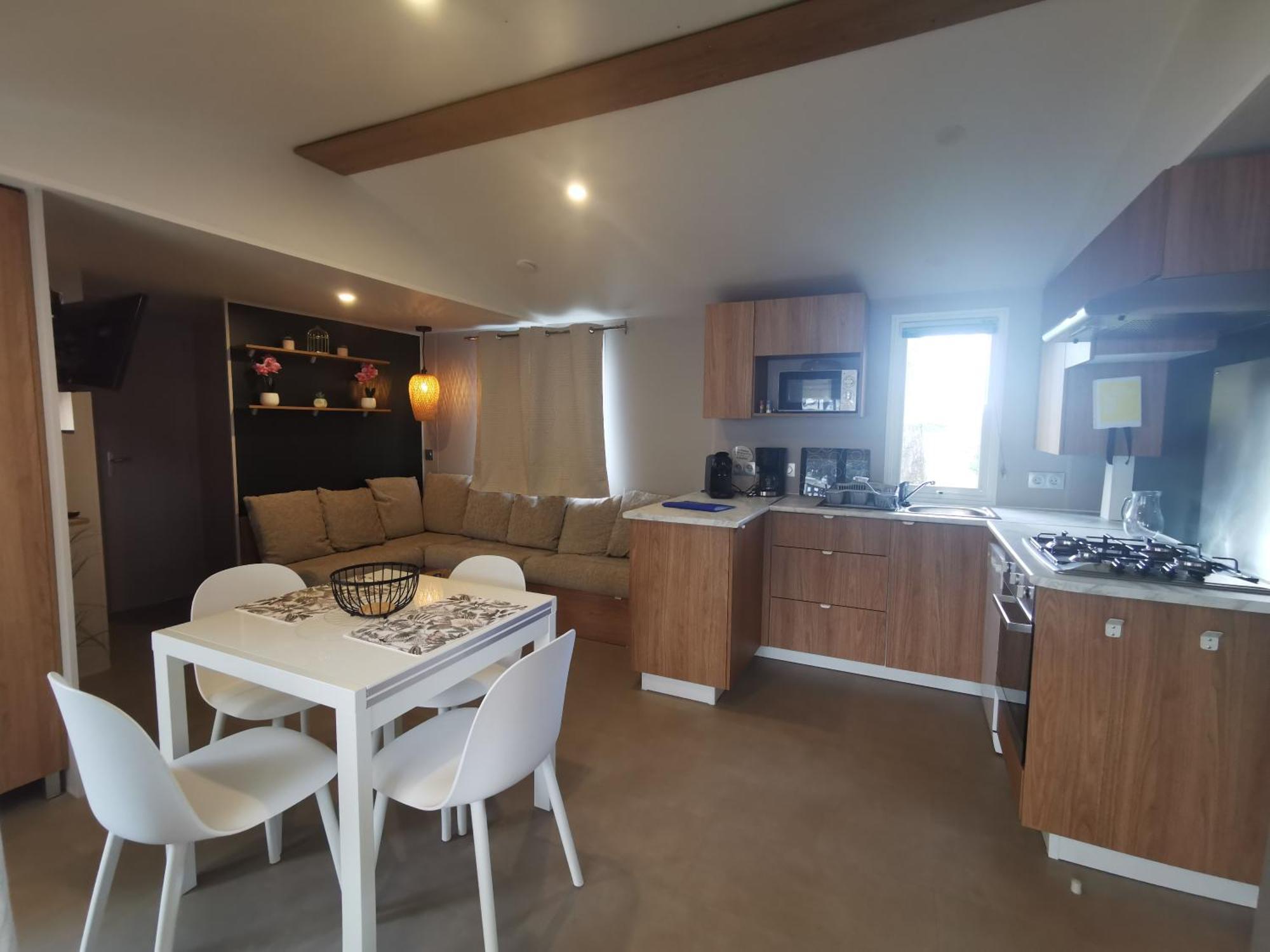 Mobilhome Vue Ocean La Costa Breizha كيبِرو المظهر الخارجي الصورة