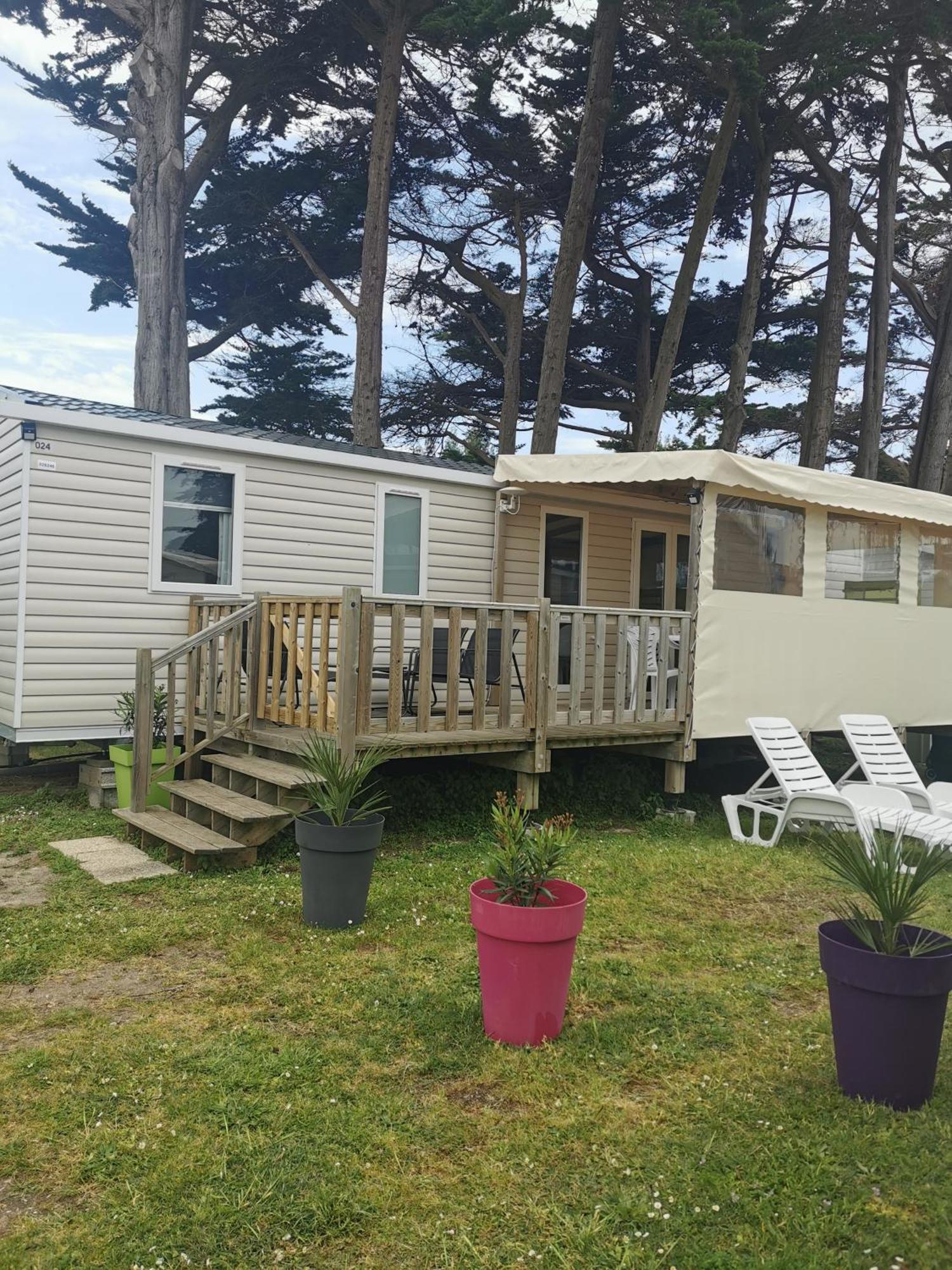 Mobilhome Vue Ocean La Costa Breizha كيبِرو المظهر الخارجي الصورة