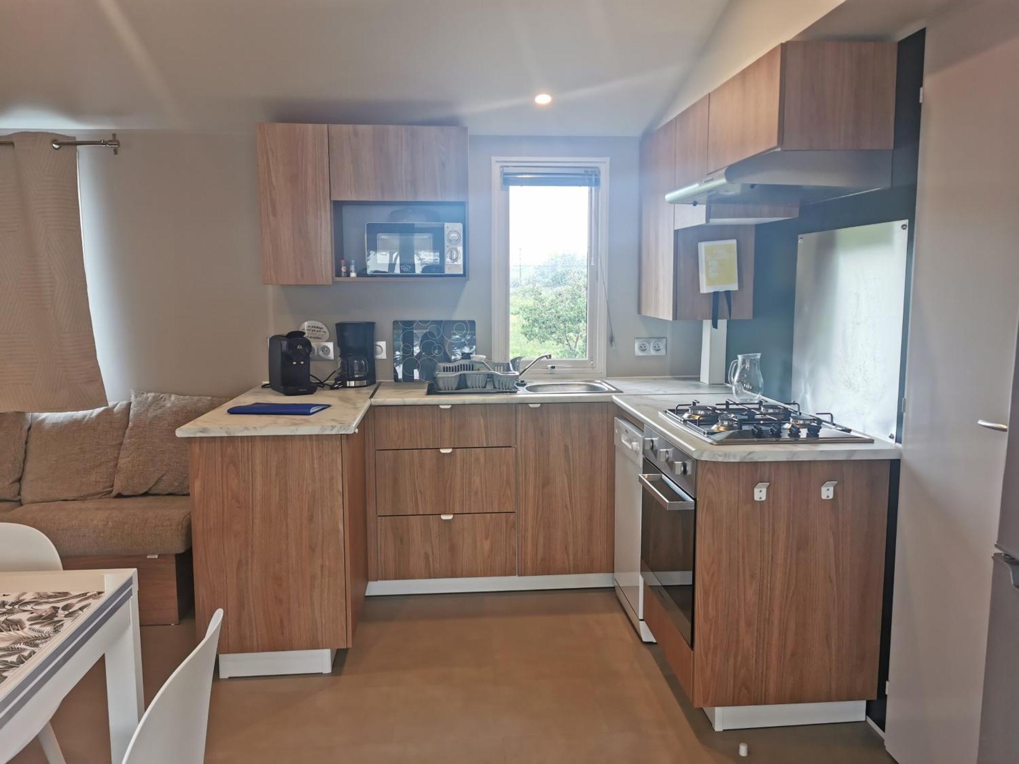 Mobilhome Vue Ocean La Costa Breizha كيبِرو المظهر الخارجي الصورة