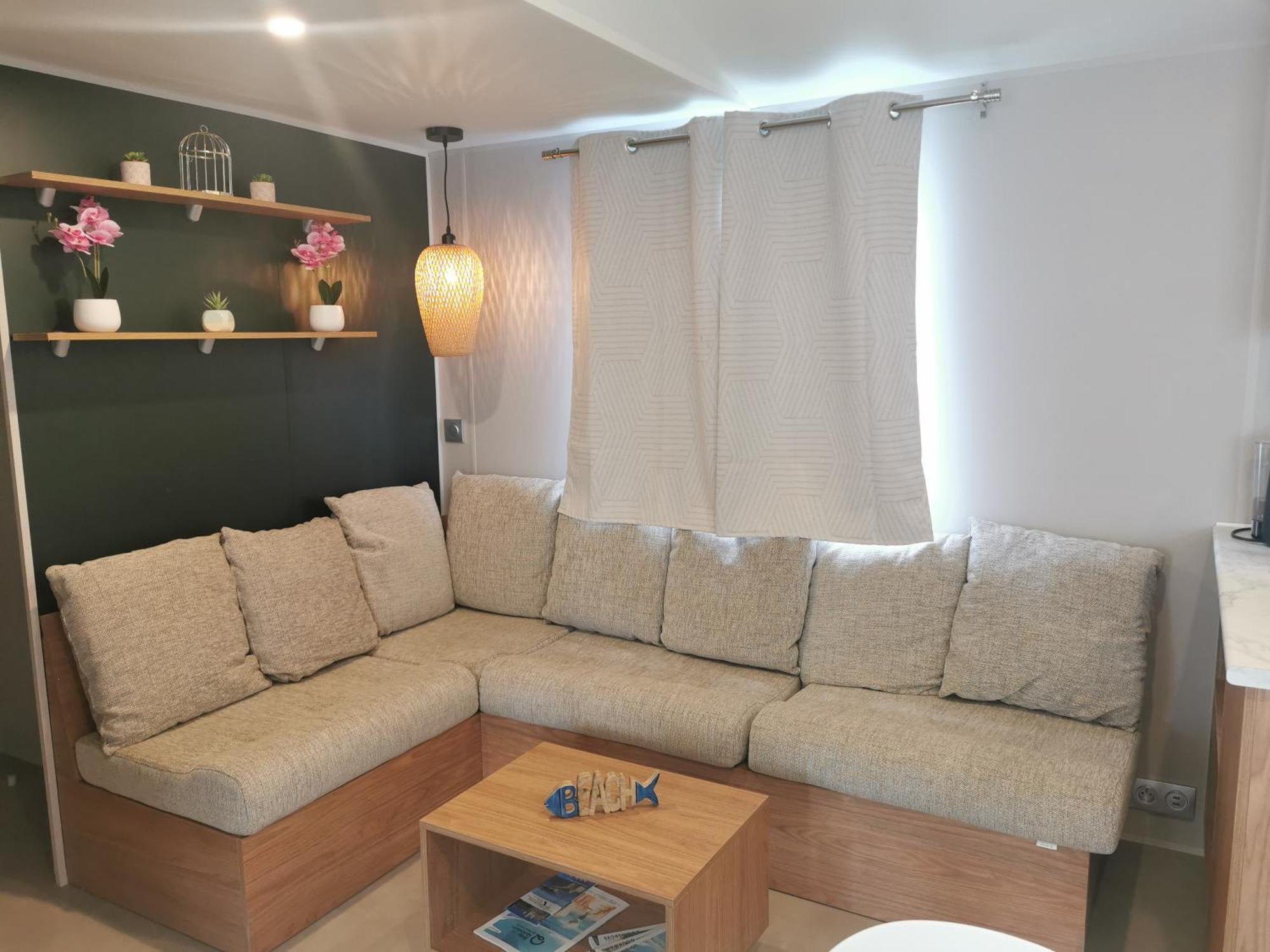 Mobilhome Vue Ocean La Costa Breizha كيبِرو المظهر الخارجي الصورة