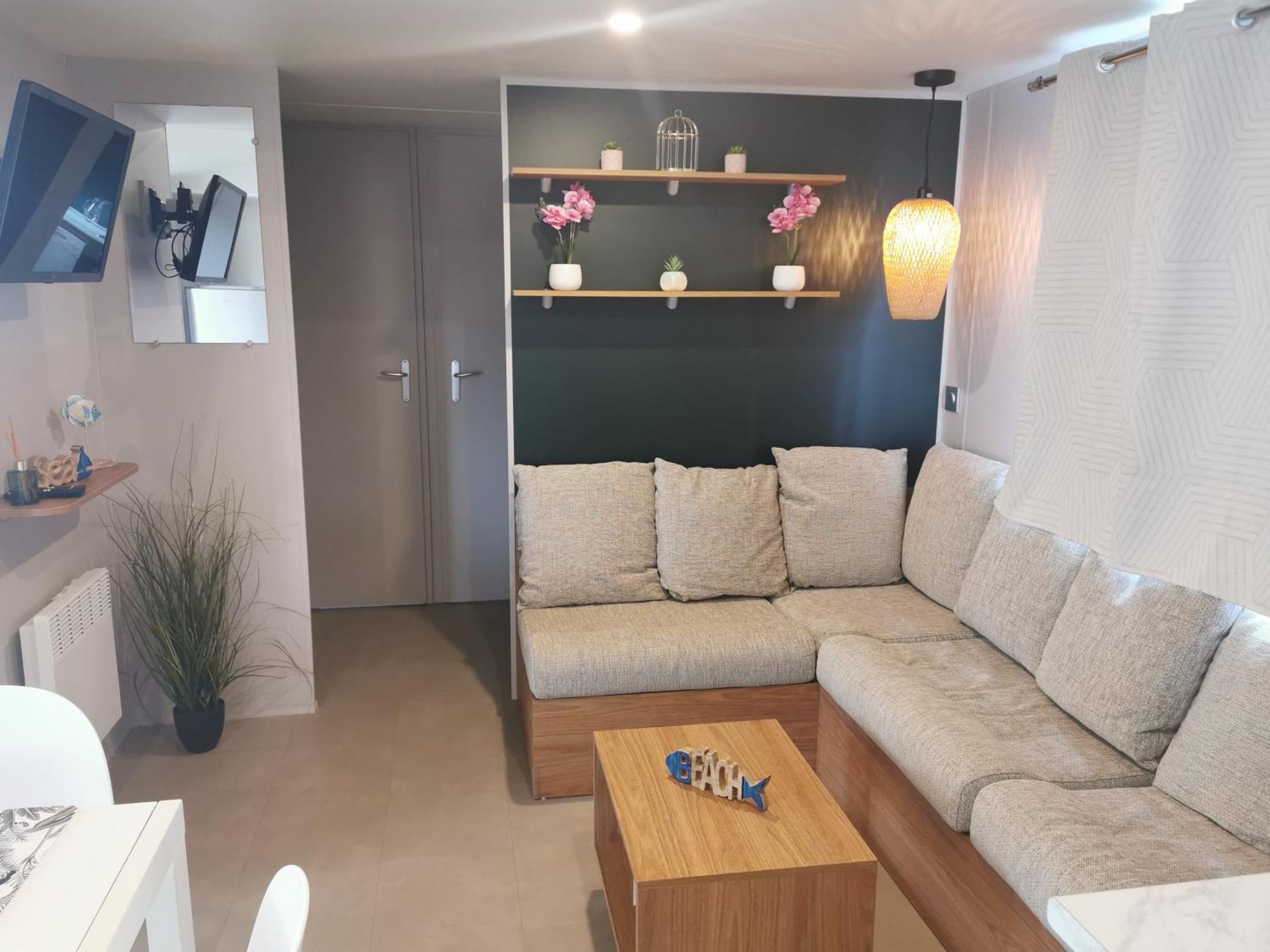 Mobilhome Vue Ocean La Costa Breizha كيبِرو المظهر الخارجي الصورة